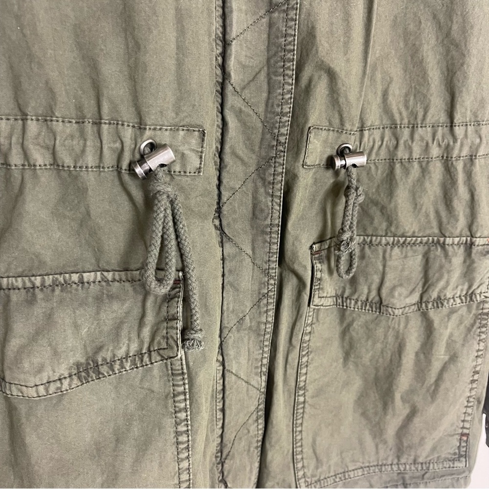 Levi’s Lightweight Cotton Hooded Utility Jacket, Small - Picture 11 of 15